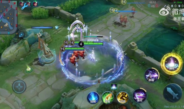 谈球吧体育app下载灾难始终慢我一步？王者荣耀伽罗体验服调整：大招可携带队友传送
